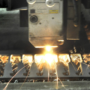 Rochester Welding’s laser cutting equipment makes high-precision cuts up to 1-inch thick, depending on the alloy.