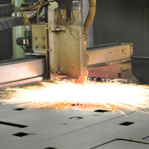 Rochester Welding’s plasma cutting table is both rugged and flexible.