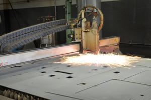 Rochester Welding's plasma cutting table is both rugged and flexible.